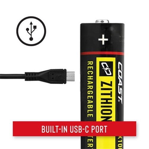 Coast Rechargeable Zithion Battery - AIMS Industrial Supplies