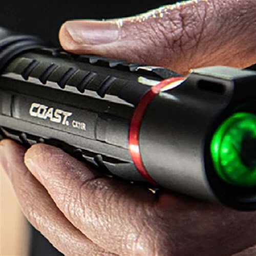 Coast XP18R Rechargeable Pure Beam Focus LED Flashlight 3650 Lumens - AIMS Industrial Supplies