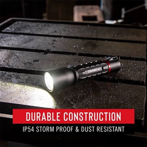 Coast XP9R Rechargeable Pure Beam Focusing LED Torch 1000 Lumens - AIMS Industrial Supplies