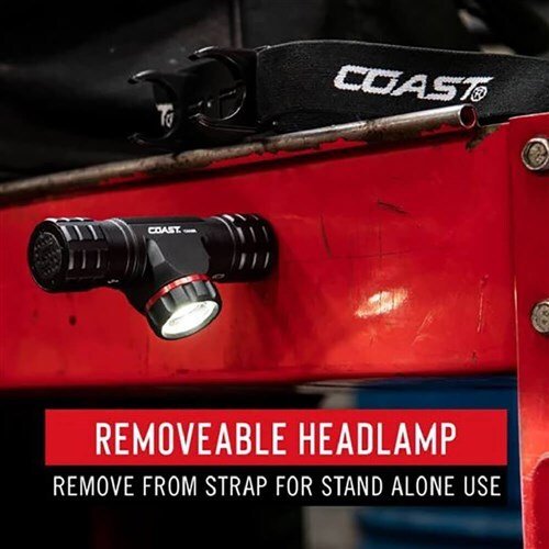 Coast XPH30R Rechargeable Pure Beam Focusing LED Headlamp 1000 Lumens - AIMS Industrial Supplies