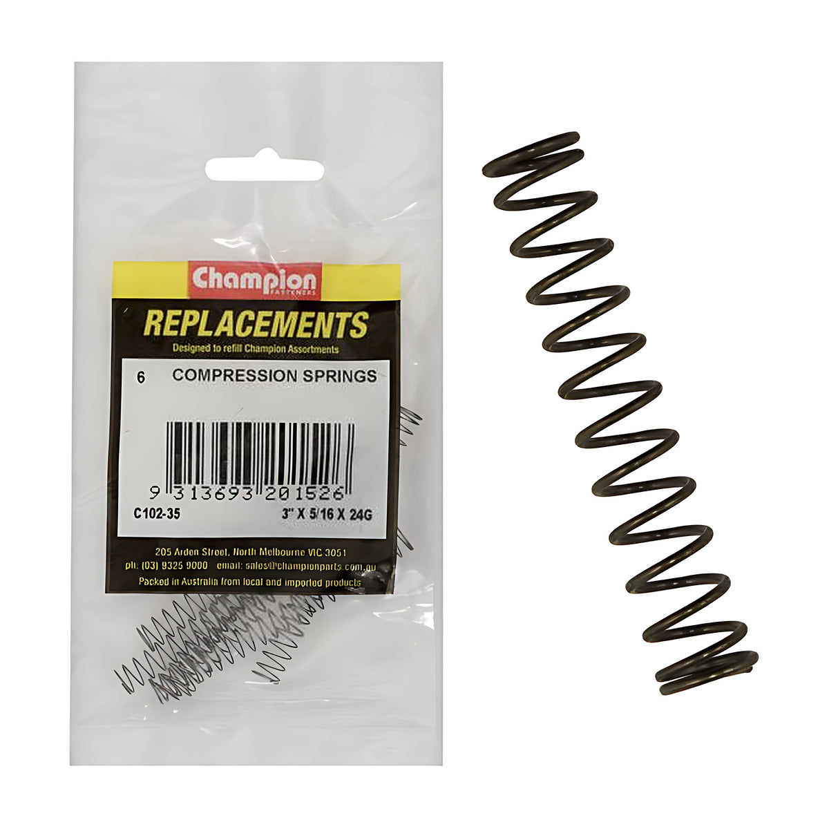 Compression Spring Assortment Refill