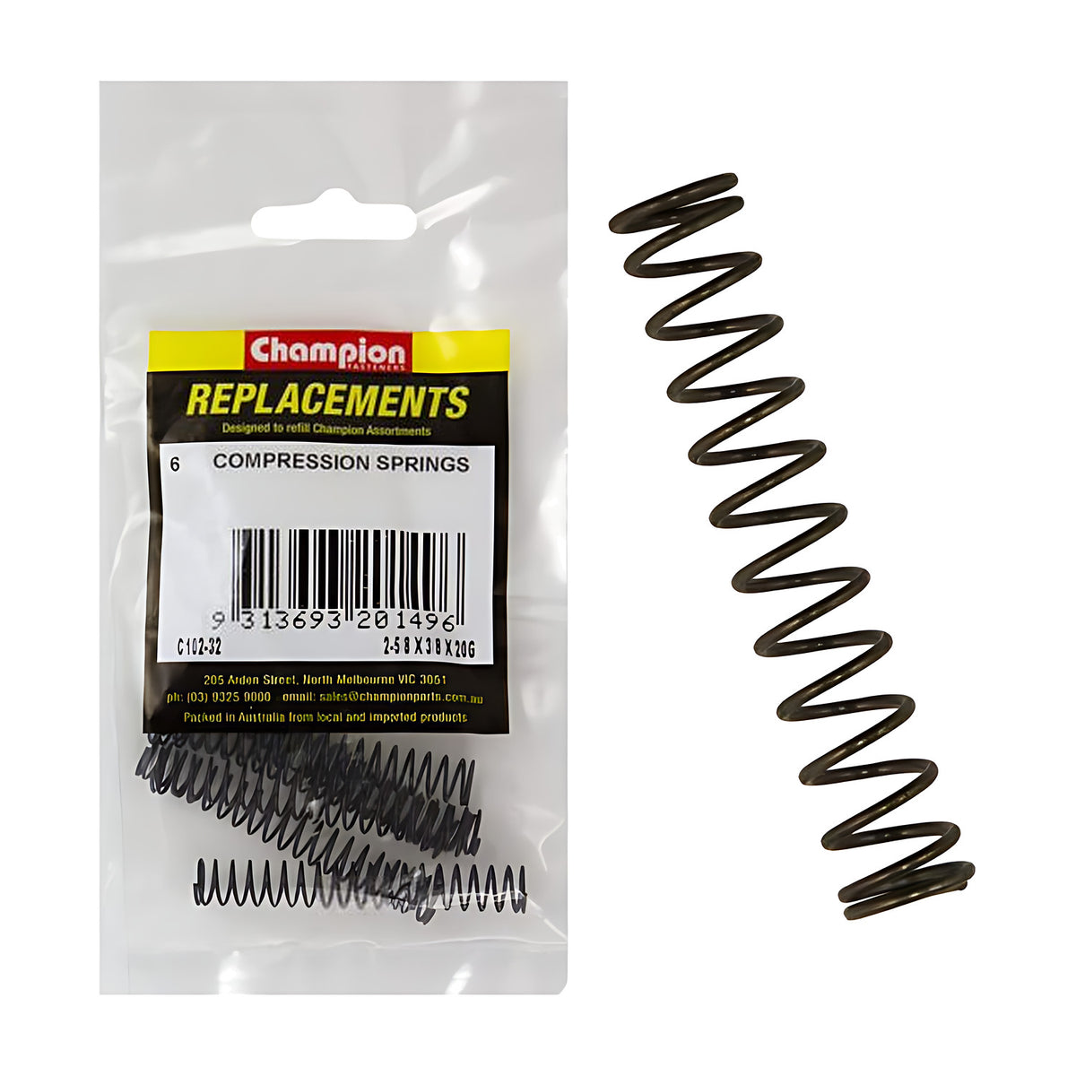 Compression Spring Assortment Refill