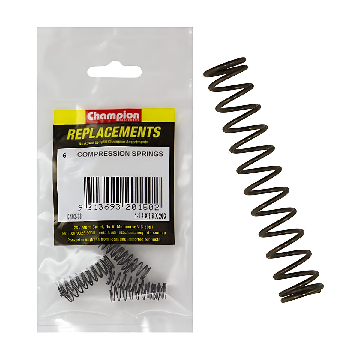 Compression Spring Assortment Refill
