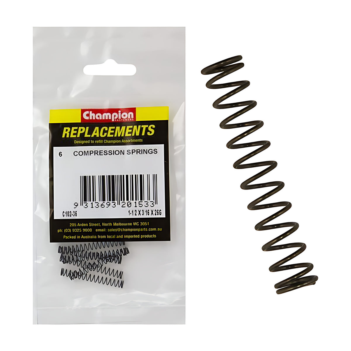 Compression Spring Assortment Refill