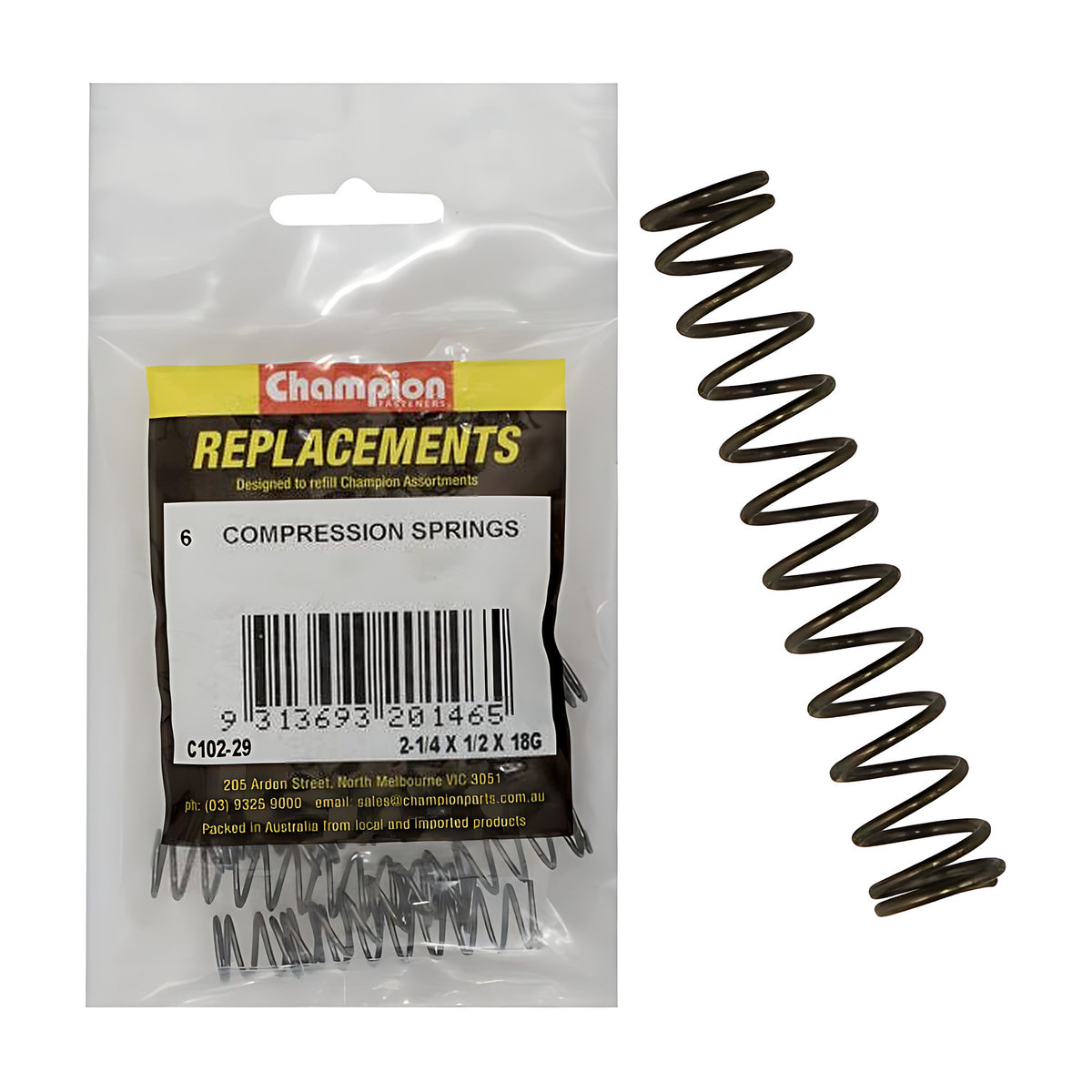 Compression Spring Assortment Refill