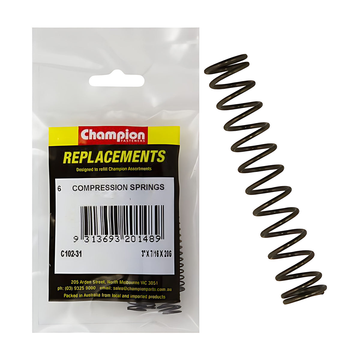 Compression Spring Assortment Refill