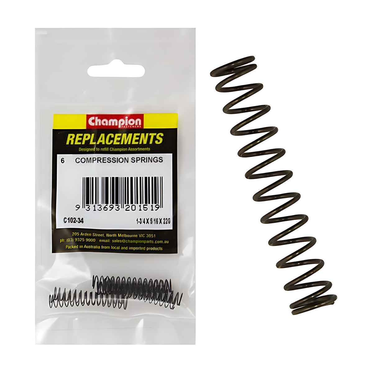 Compression Spring Assortment Refill