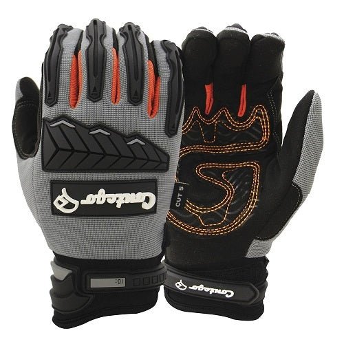 Contego Blackwater C5 Mechanics Glove Fluro Lime - AIMS Industrial Supplies
