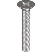 Countersunk Phillips Metal Thread (Machine) Screw Zinc - AIMS Industrial Supplies
