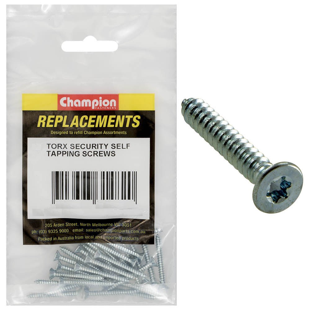 Countersunk Torx Self-Tapping Screw Assortment Refill - AIMS Industrial Supplies