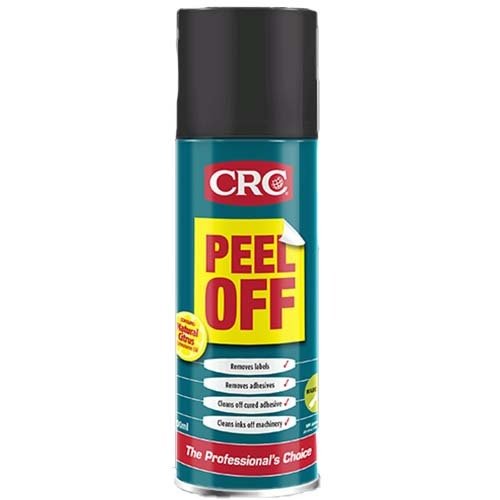 CRC 3352 Peel Off Label Remover Aerosol 400ml - AIMS Industrial Supplies