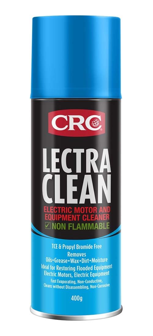 CRC Aerosol Lectra Clean Electric Motor & Equipment Cleaner 400g - AIMS Industrial Supplies