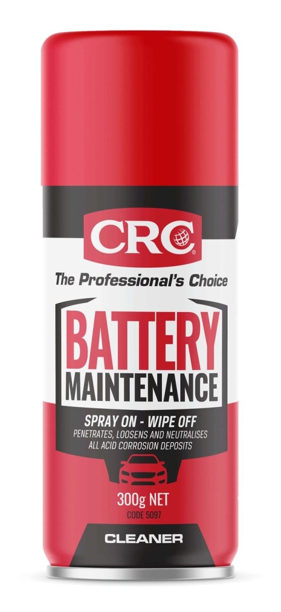 CRC Battery Maintenance Aerosol Spray On-Wipe Off 300g - 5097 - AIMS Industrial Supplies
