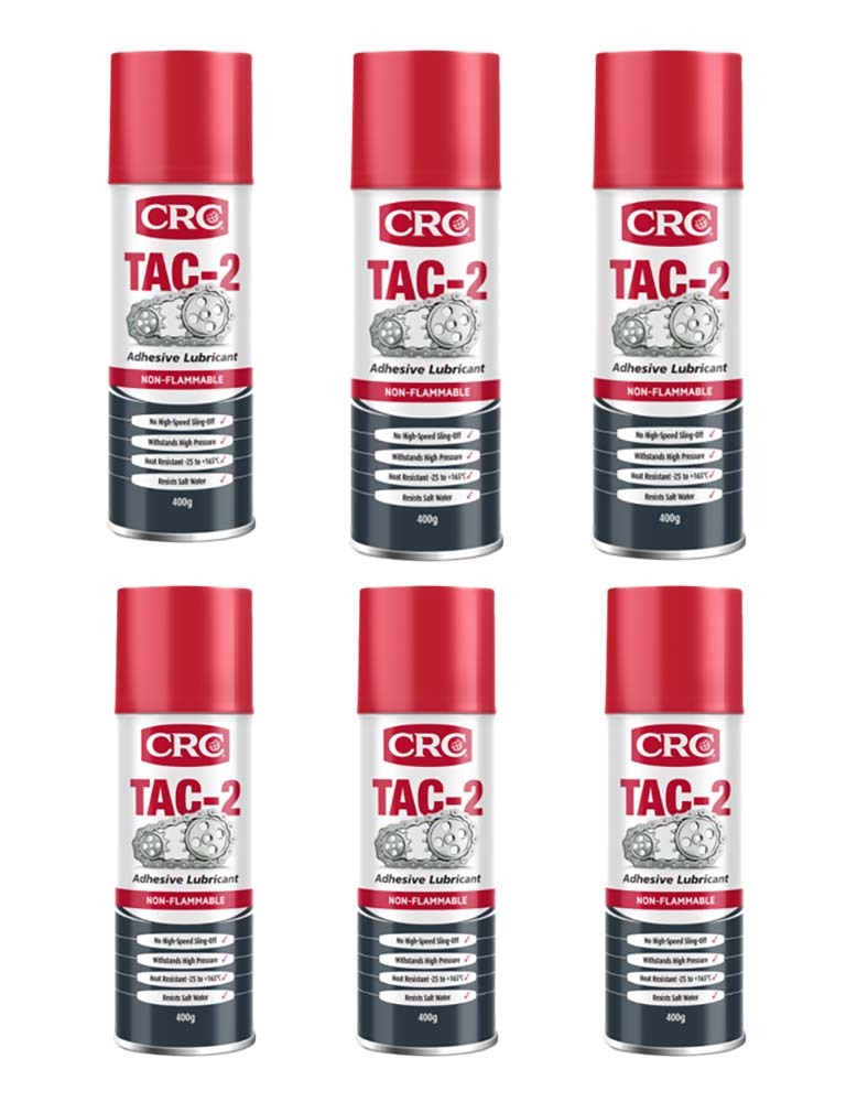 CRC TAC-2 Adhesive Lubricant Non-Flammable 400g - Pack of 61