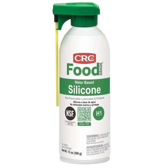 CRC Water Based Food Grade Silicone NSF H1 Multi Purpose Spray 369g - AIMS Industrial Supplies