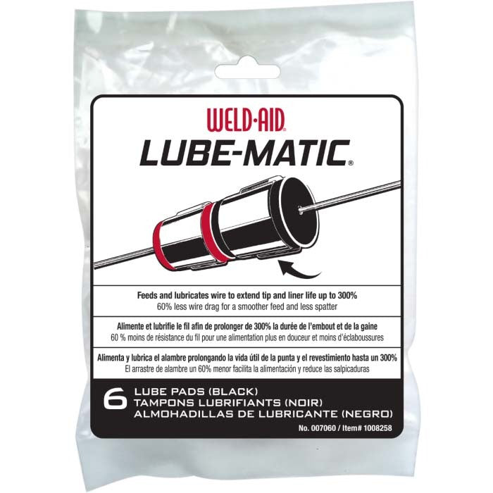 CRC Weld-Aid Lube-Matic Black Pre-Treated Lube Pad1