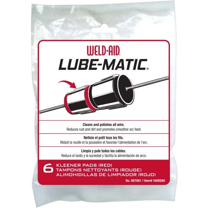 CRC Weld-Aid Lube-Matic Red Cleaning Pad - AIMS Industrial Supplies