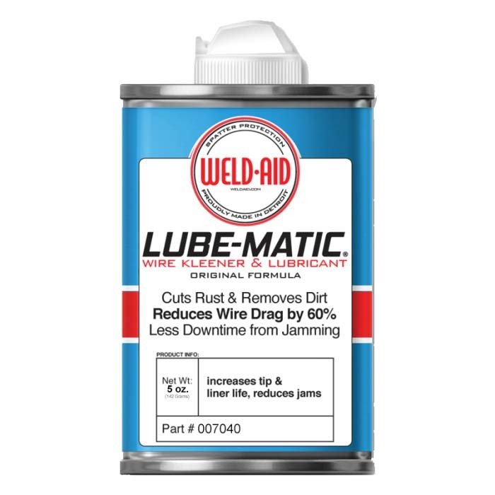 CRC Weld-Aid Lube-Matic Wire Kleener & Lubricant 142g - AIMS Industrial Supplies