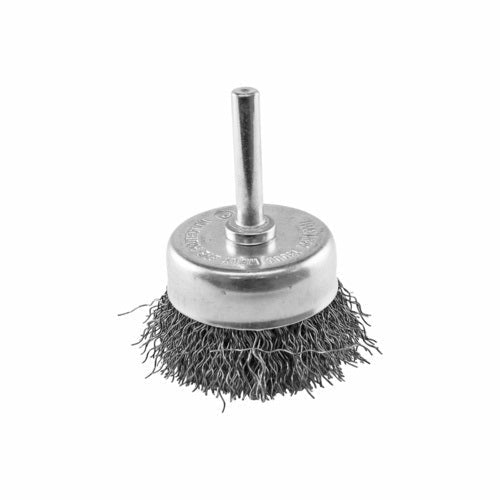 Crimped Cup Brush- Rocket, Steel 50mm x M6 - AIMS Industrial Supplies
