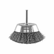 Crimped Cup Brush- Rocket, Steel 75mm x M6 - AIMS Industrial Supplies