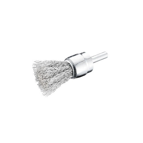 Crimped End Brush- SIT Stainless Steel  25mm x M61