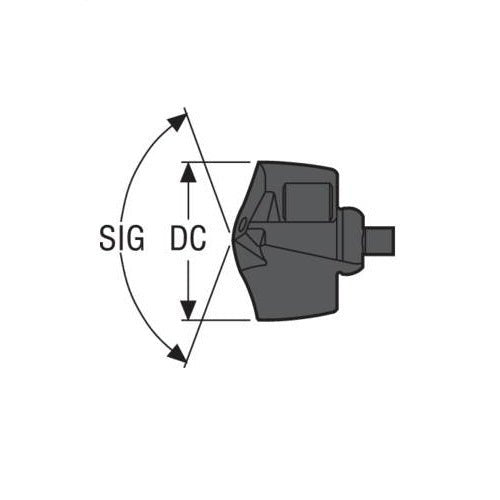 Crownloc Plus Crown M - Geometry (Steel) - AIMS Industrial Supplies