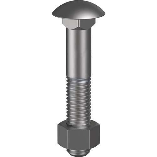 Cup Head Bolt & Nut Hot Dip Galvanised AS1390/Class 8.8 - AIMS Industrial Supplies