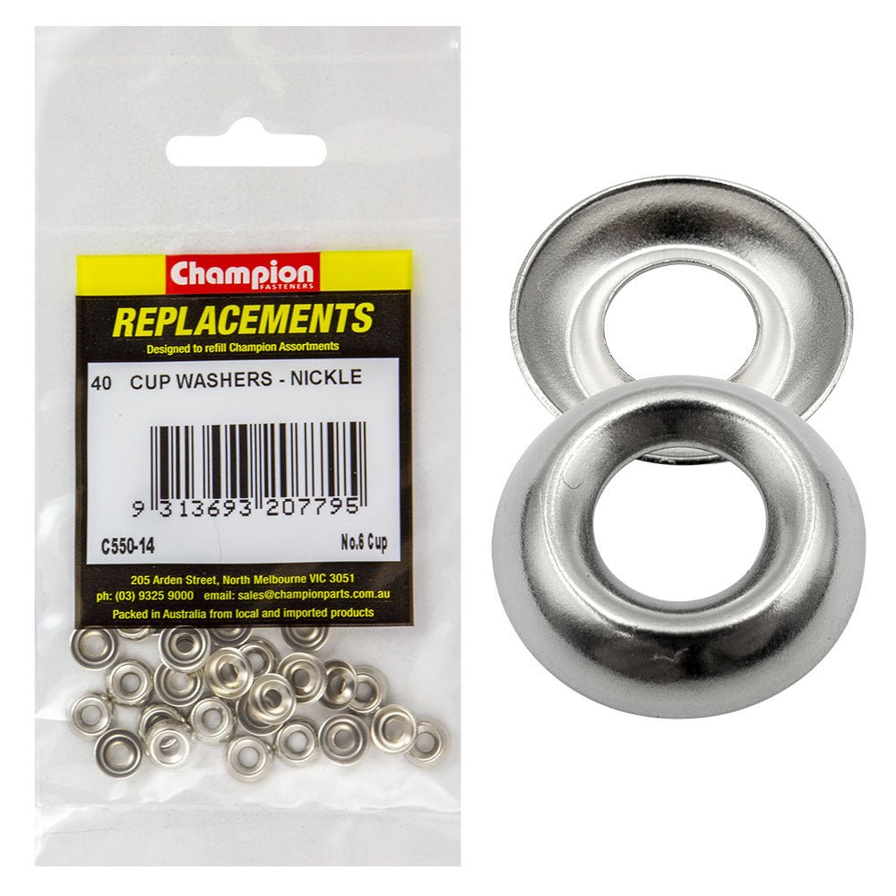 Cup Washer Assortment Refill (CA550) - Champion - AIMS Industrial Supplies