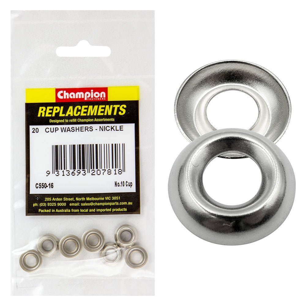Cup Washer Assortment Refill (CA550) - Champion - AIMS Industrial Supplies