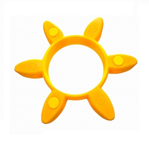 Curved Jaw Coupling GE19 Yellow 92 Shore Element