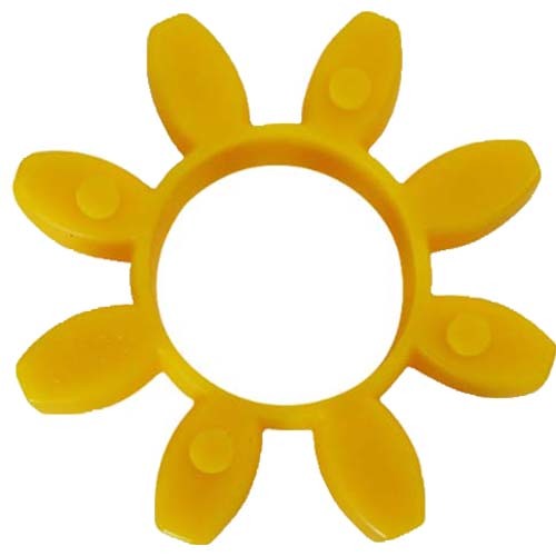 Curved Jaw Coupling GE55 Yellow 92 Shore Element