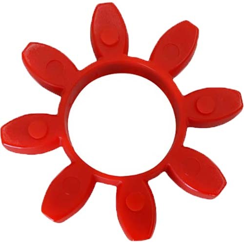 Curved Jaw Coupling GE65 Red 98 Shore Element