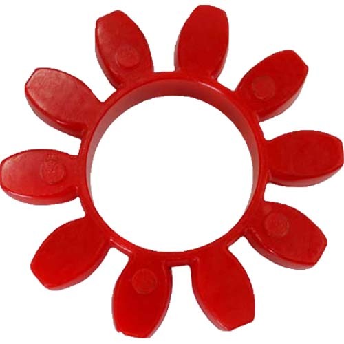 Curved Jaw Coupling GE75 Red 98 Shore Element