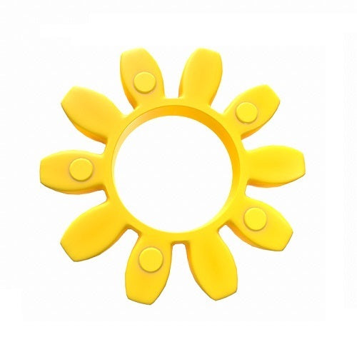 Curved Jaw Coupling GE90 Yellow 92 Shore Element