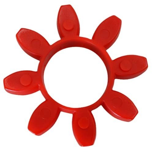 Curved Jaw Coupling Red/Yellow Shore Element - AIMS Industrial Supplies