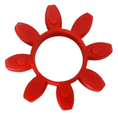 Curved Jaw Coupling Red/Yellow Shore Element - AIMS Industrial Supplies