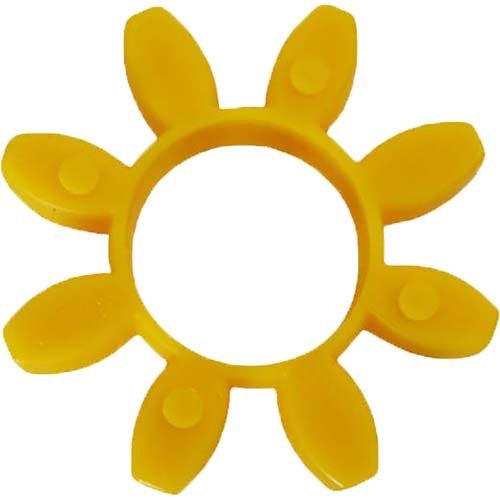 Curved Jaw Coupling Red/Yellow Shore Element - AIMS Industrial Supplies