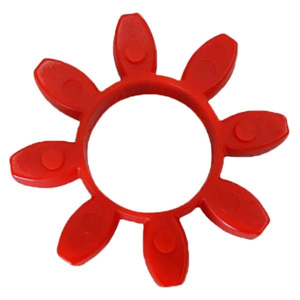 Curved Jaw Coupling Red/Yellow Shore Element - AIMS Industrial Supplies