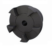 Curved Jaw Coupling, Stepped Half Pilot Bore - AIMS Industrial Supplies