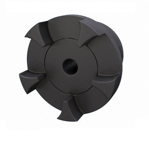 Curved Jaw Coupling, Stepped Half Pilot Bore - AIMS Industrial Supplies