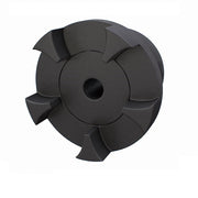 Curved Jaw Coupling, Stepped Half Pilot Bore1