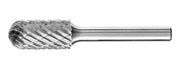 Cylindrical Radius End TC Burr WRC Allround, 1/4" Shank1