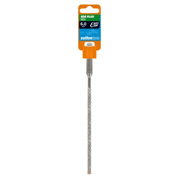 D633 210mm SDS Plus Masonry Drill 4 Cutting Edge - AIMS Industrial Supplies