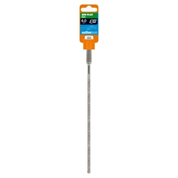 D634 260mm SDS Plus Masonry Drill 4 Cutting Edge - AIMS Industrial Supplies