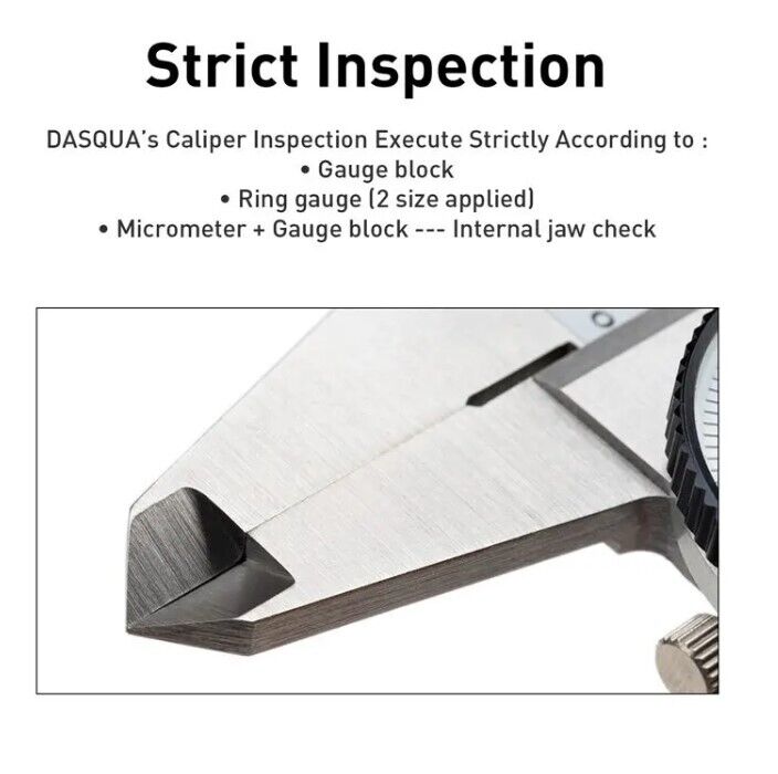 Dasqua Dial Caliper - Metric - AIMS Industrial Supplies