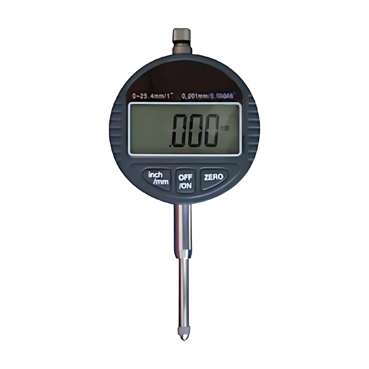 Dasqua Dial Digital Indicator Electronic 12.7mm, black digital indicator with LCD and three buttons