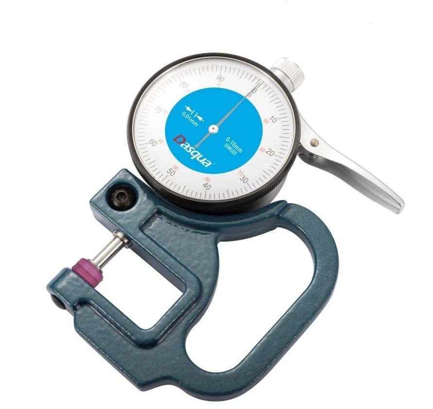 Dasqua Dial Thickness Gauge 0 - 30mm Range 0.01mm Graduation - DTG030 - AIMS Industrial Supplies