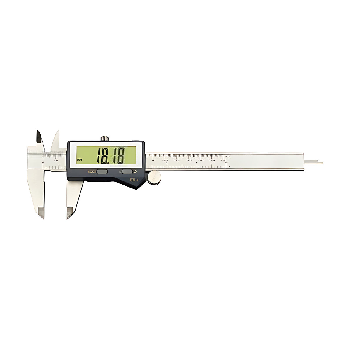Dasqua IP67 Coolant Proof Digital Caliper, steel caliper with green LCD