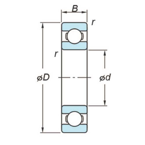 Deep Groove Ball Bearing Open Type - 6000 Series3