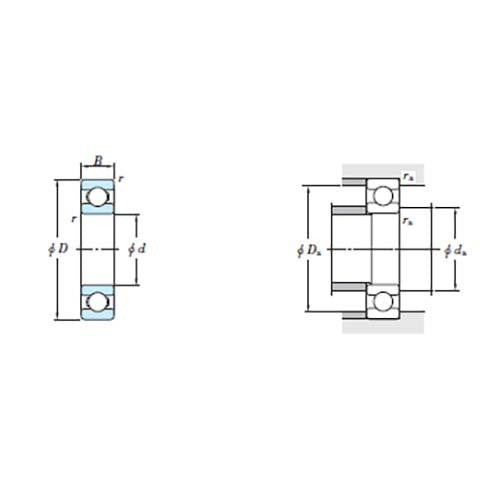 Deep Groove Ball Bearing Open Type - 6200 Series - AIMS Industrial Supplies